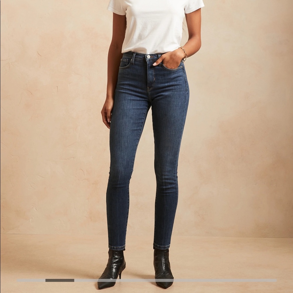 Banana Republic Petite High Rise Skinny